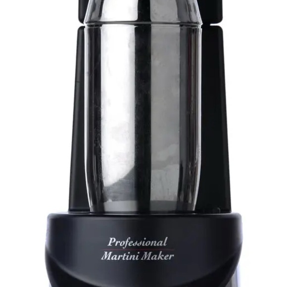 NEW Electric Martini Maker - Black and Silver - never opened - Picture 2 of 2